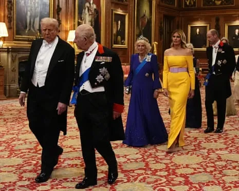 The Royal Family Present Grand Welcome During Demonstrations; Jimmy Kimmel Pulled From Air Over Kirk Remarks